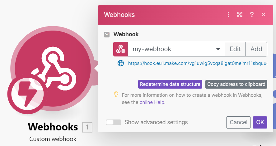 Webhook URL